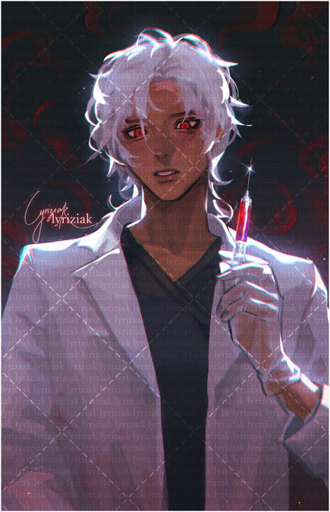 artfight for Pyrozi, 2025 rendered illustration